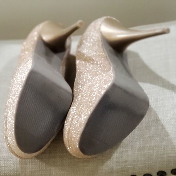 Sparkle platform heels by SM New York - Picture 4 of 5